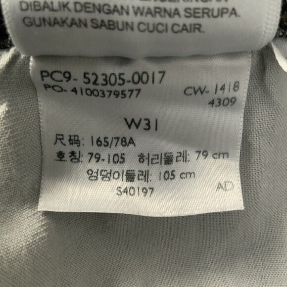 Levi’s Black Washed Wedgie Skinny Raw Hem Button Fly Jeans 31 - Picture 8 of 12